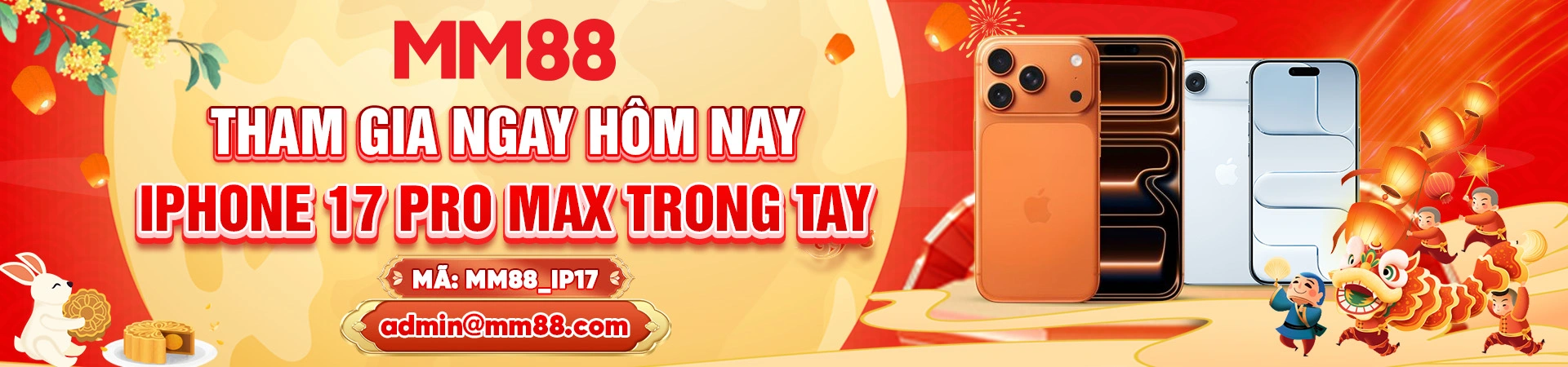 Chơi tại MM88 nhận iphone 17 promax