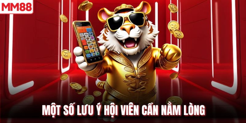 Một số lưu ý hội viên cần nằm lòng